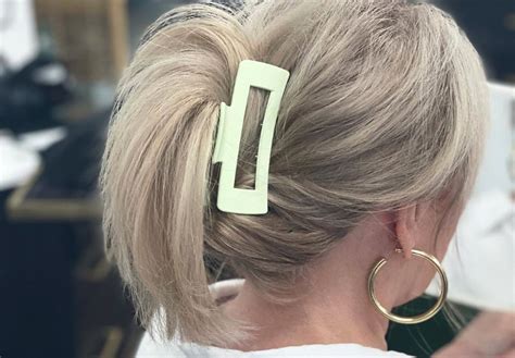 celine claw clip dupe|low maintenance claw clip hairstyles.